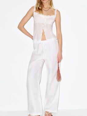 Reformation Olina linen pant